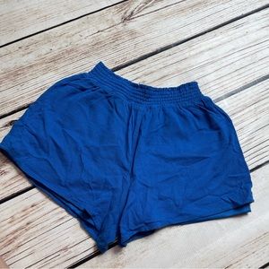 GB girls royal blue shorts size medium. Gently used. Worn once